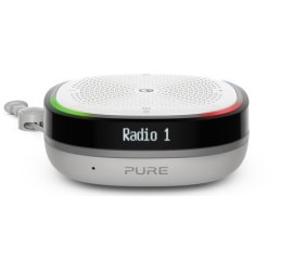 Pure 154504 radio Portatile Digitale Nero, Bianco