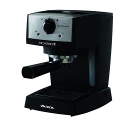 Ariete 1366 Picasso Cialdissima - Macchina da caffè espresso - compatibile con caffè in polvere e cialde ESE - 15 bar - 850 Watt - Nero