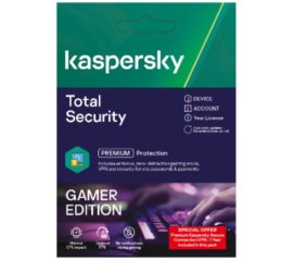 Kaspersky Total Security 2019 Sicurezza antivirus Full ITA 1 licenza/e 1 anno/i
