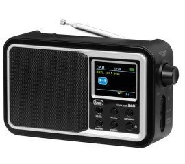 Trevi RADIO DIGITALE PORTATILE DAB DAB+ FM RDS WIRELESS AUX-IN DAB 7F96 R NERO