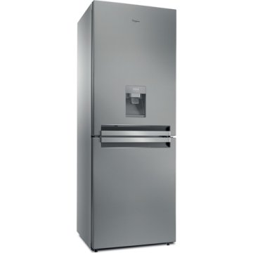 Whirlpool BTNF 5012 OX AQUA2 frigorifero con congelatore Libera installazione 439 L E Stainless steel