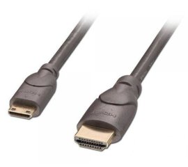 Lindy 41033 cavo HDMI 3 m HDMI tipo A (Standard) HDMI Type C (Mini) Nero