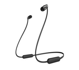 Sony WI-C310 Auricolare Wireless In-ear, Passanuca Musica e Chiamate Bluetooth Nero