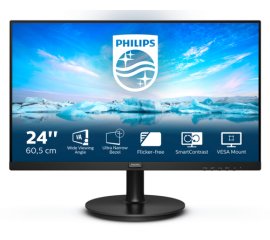 Philips V Line 241V8LA/00 LED display 60,5 cm (23.8") 1920 x 1080 Pixel Full HD Nero