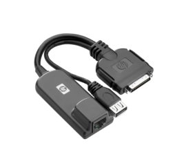 HPE KVM Console USB 8-pack Interface Adapter cavo per tastiera, video e mouse Nero