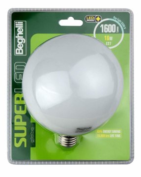 Beghelli Super LED Lampadina a risparmio energetico 16 W E27