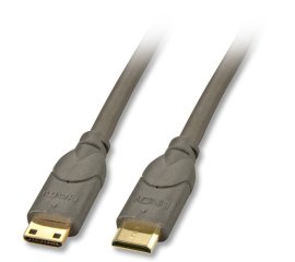Lindy 2m HDMI CAT2 cavo HDMI HDMI Type C (Mini) Nero