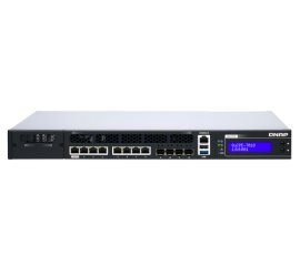 QNAP QUCPE-7010-D2123IT-8G server NAS e di archiviazione Rack (1U) Collegamento ethernet LAN Nero, Argento D-2123IT