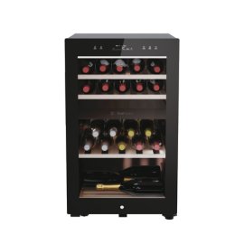 Haier Wine Bank 50 Serie 7 HWS42GDAU1 Cantinetta vino con compressore Libera installazione Nero 42 bottiglia/bottiglie venduto su Radionovelli.it!