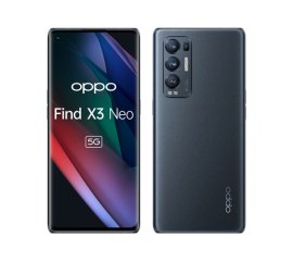 OPPO Find X3 Neo Smartphone 5G, Qualcomm865, Display 6.55''FHD+AMOLED, 4 Fotocamere 50MP, RAM 12GB ESPANDIBILE FINO A 19GB+ROM 256GB, 4500mAh, WiFi 6, Dual Sim, [Versione Italiana], Colore Starlight B