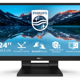 Philips 242B9TL/00 monitor touch screen 60,5 cm (23.8") 1920 x 1080 Pixel Multi-touch Nero e' tornato disponibile su Radionovelli.it!