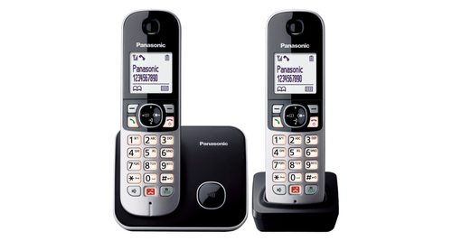 Panasonic KX-TG6852JTB telefono Telefono DECT Identificatore di chiamata Nero, Grigio e' tornato disponibile su Radionovelli.it!