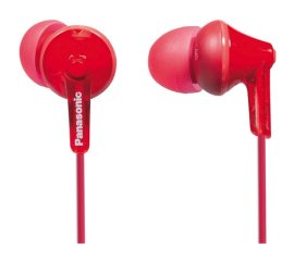 Panasonic RP-HJE125E-R cuffia e auricolare Cablato Cuffie In-ear MUSICA Rosso