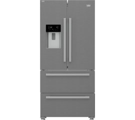 Beko GNE360520DX frigorifero side-by-side Libera installazione 539 L F Acciaio inossidabile