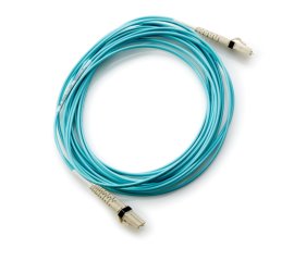 HPE Storage B-series Switch Cable 2m Multi-mode OM3 50/125um LC/LC 8Gb FC and 10GbE Laser-enhanced Cable 1 Pk cavo a fibre ottiche Blu