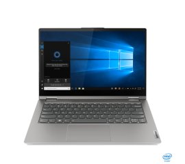 Lenovo ThinkBook 14s Yoga Ibrido (2 in 1) 35,6 cm (14") Touch screen Full HD Intel® Core™ i5 i5-1135G7 8 GB DDR4-SDRAM 512 GB SSD Wi-Fi 6 (802.11ax) Windows 10 Home Grigio