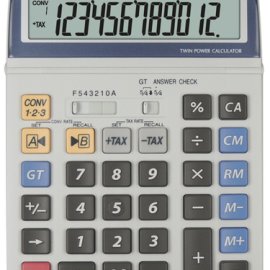 Sharp EL2125C calcolatrice Desktop Calcolatrice finanziaria Nero, Blu, Grigio e' tornato disponibile su Radionovelli.it!