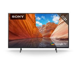 Sony BRAVIA KD43X81J - Smart Tv 43 pollici, 4k Ultra HD LED, HDR, con Google TV (Nero, modello 2021)