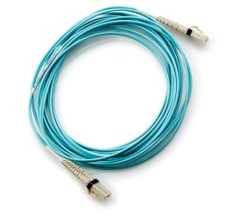 HPE LC to LC Multi-mode OM3 2-Fiber 5.0m 1-Pack cavo a fibre ottiche 5 m Blu