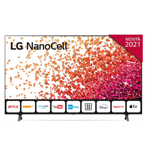 LG NanoCell 50NANO756PA 50" Smart TV 4K Ultra HD NOVITÀ 2021 Wi-Fi Processore Quad Core AI Sound e' ora in vendita su Radionovelli.it!