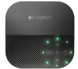 Logitech P710e vivavoce Telefono cellulare USB/Bluetooth Nero