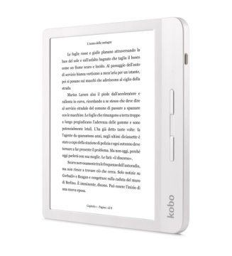 Rakuten Kobo Libra H2O lettore e-book Touch screen 8 GB Wi-Fi Bianco