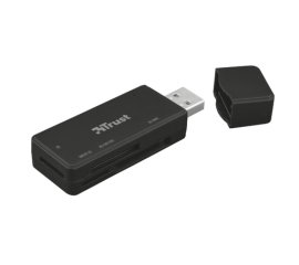Trust NANGA lettore di schede USB 3.2 Gen 1 (3.1 Gen 1) Type-A Nero