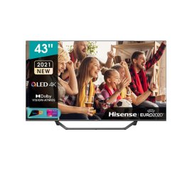 Hisense A72GQ 43A72GQ TV 109,2 cm (43") 4K Ultra HD Smart TV Wi-Fi Nero, Grigio