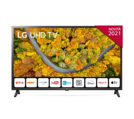 LG 43UP75006LF 43" Smart TV 4K Ultra HD NOVITÀ 2021 Wi-Fi Processore Quad Core 4K AI Sound