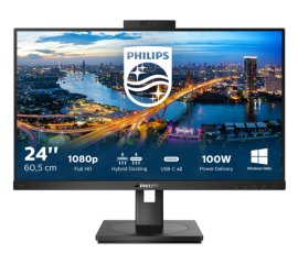 Philips B Line 243B1JH/00 Monitor PC 60,5 cm (23.8") 1920 x 1080 Pixel Full HD LCD Nero