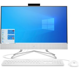 HP 24-df0098n Intel® Pentium® Silver J5040 60,5 cm (23.8") 1920 x 1080 Pixel PC All-in-one 8 GB DDR4-SDRAM 512 GB SSD Windows 11 Home Wi-Fi 5 (802.11ac) Bianco