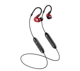 Sennheiser IE 100 PRO Auricolare Wireless In-ear Musica e Chiamate Bluetooth Nero, Rosso