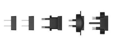 Sennheiser Adapter Set NT 12-5 CW+ adattatore per presa di corrente Nero