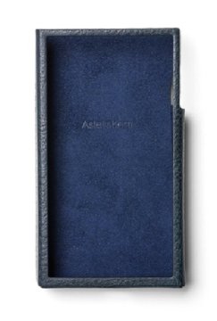 Astell&Kern SE100 Leather Case Cover Blu marino Pelle
