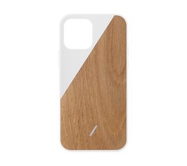 Native Union Clic Wooden custodia per cellulare 15,5 cm (6.1") Cover Bianco, Legno