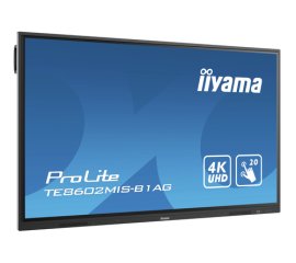 iiyama TE8602MIS-B1AG lavagna interattiva 2,18 m (86") 3840 x 2160 Pixel Touch screen Nero