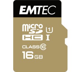 Emtec microSD Class10 Gold+ 16GB memoria flash MicroSDHC Classe 10