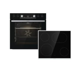 Gorenje Black Set 4 Pyrolyse set di elettrodomestici da cucina Ceramica Forno elettrico