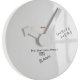 Alessi MGU02 1 orologio da parete e da tavolo Cerchio Bianco 2