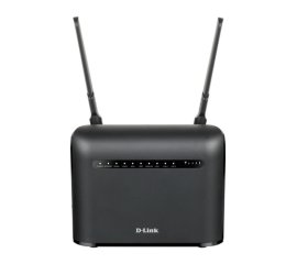 D-Link AC1200 router wireless Gigabit Ethernet Dual-band (2.4 GHz/5 GHz) 4G Nero