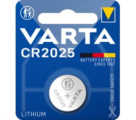 Varta Lithium Coin CR2025 BLI 1