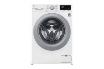 LG F4WV308S4B lavatrice Caricamento frontale 8 kg 1400 Giri/min Bianco