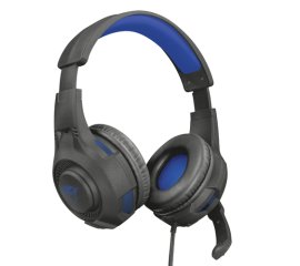 Trust GXT 307B Ravu Gaming Headset for PS4 Auricolare Cablato A Padiglione Giocare Nero, Blu