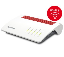 FRITZ!Box 7590 AX router wireless Gigabit Ethernet Dual-band (2.4 GHz/5 GHz) Bianco