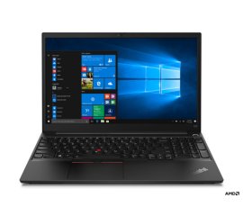 Lenovo ThinkPad E15 Computer portatile 39,6 cm (15.6") Full HD AMD Ryzen™ 5 PRO 4650U 8 GB DDR4-SDRAM 512 GB SSD Wi-Fi 6 (802.11ax) Windows 10 Pro Nero