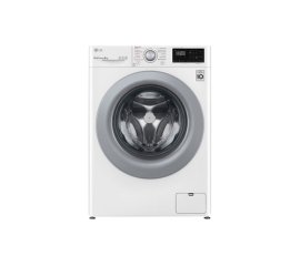 LG FA4TURBO9E lavatrice Caricamento frontale 9 kg 1400 Giri/min Argento, Bianco
