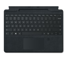 Microsoft Surface Pro Signature Keyboard with Fingerprint Reader Nero Microsoft Cover port QWERTY Italiano