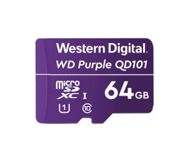 Western Digital WD Purple SC QD101 64 GB MicroSDXC Classe 10