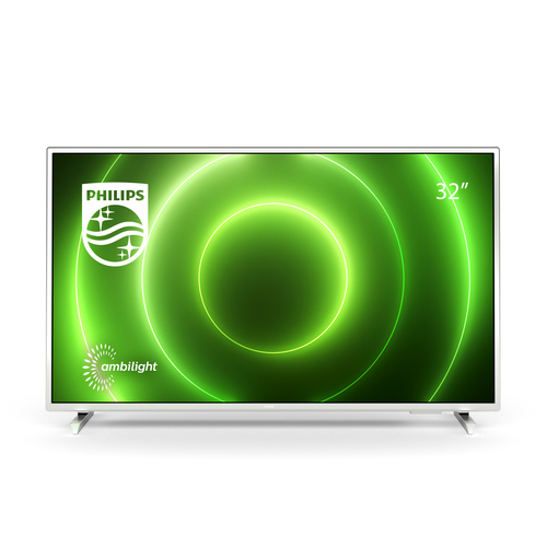 Philips 6900 series Ambilight TV 32” Android TV - 32PFS6906/12 - Full HD Wi-Fi - Argento venduto su Radionovelli.it!