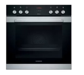 Siemens iQ300 HD314A0S0 forno 71 L A Nero, Stainless steel